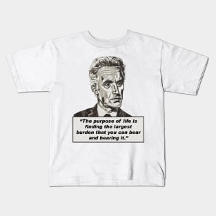 Jordan Peterson Quote #4 (original art version) Kids T-Shirt